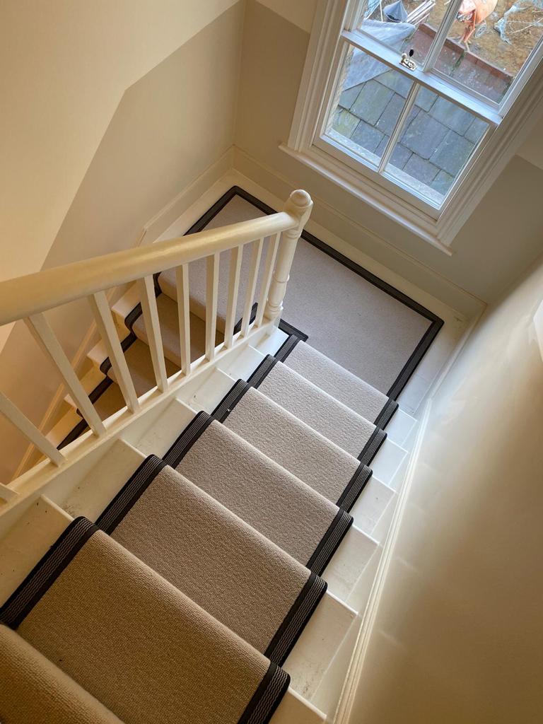 Carpet staircase